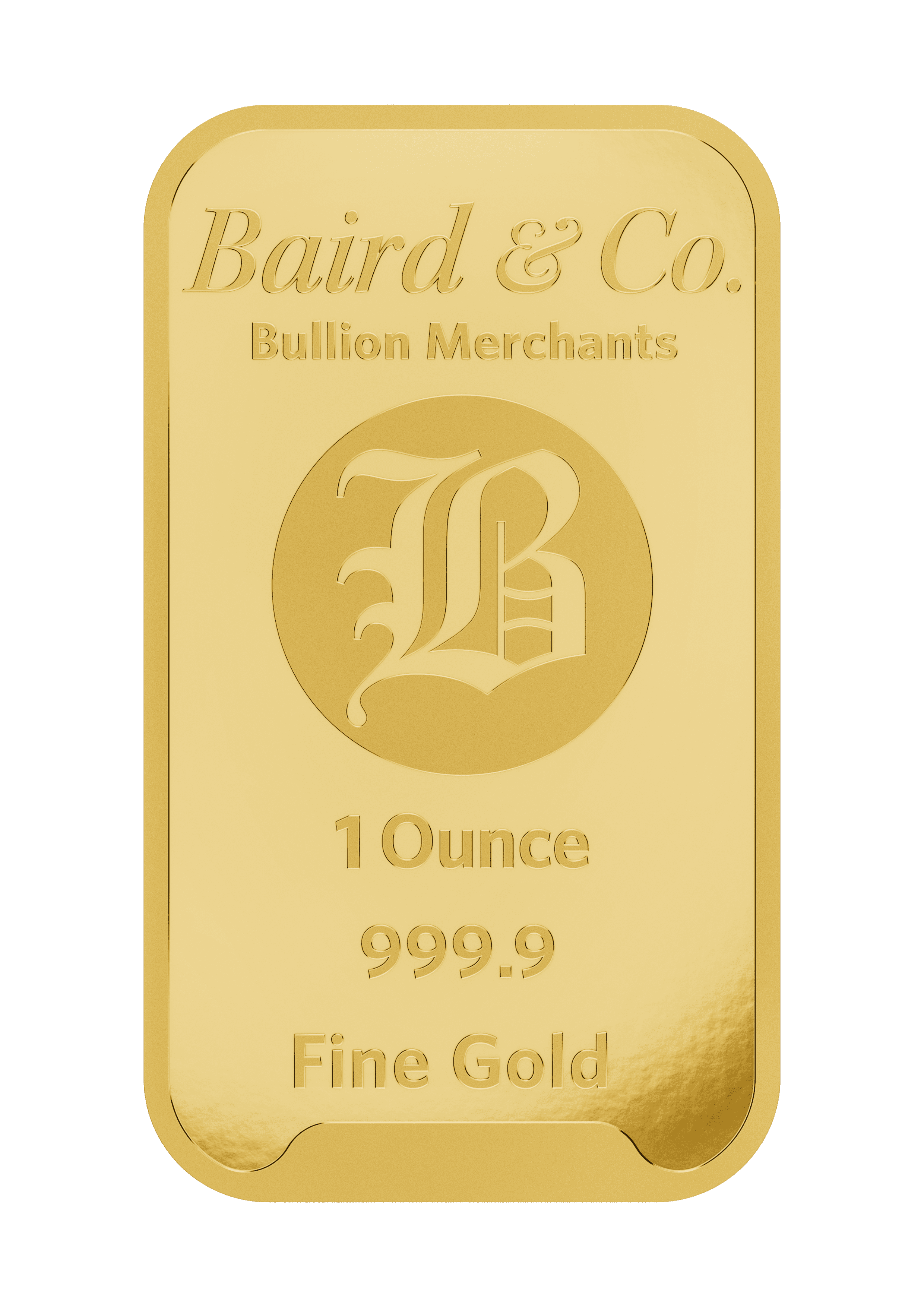 1oz Gold Bar Minted 9999 - SINGAPORE