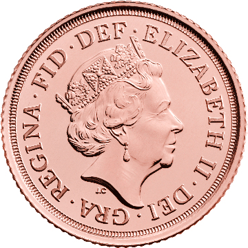 UK QE2 Half Sovereign 2022